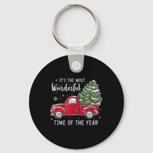 Its The Most Wonderful Time Of The Year Christmas  Key Ring