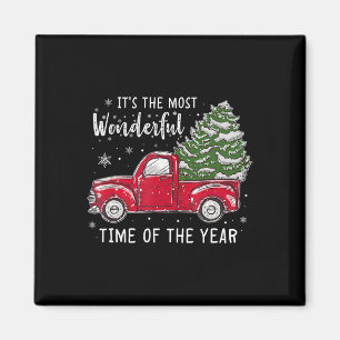 Its The Most Wonderful Time Of The Year Christmas Magnet