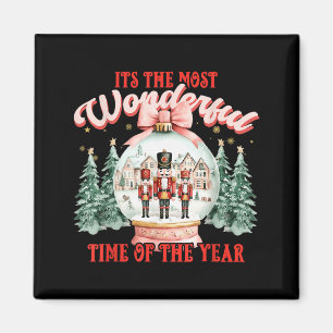 Its The Most Wonderful Time Of The Year Christmas  Magnet