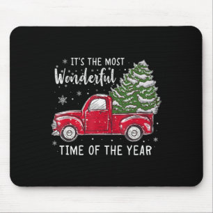 Its The Most Wonderful Time Of The Year Christmas Mouse Pad