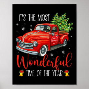 Its The Most Wonderful Time Of The Year Christmas Poster