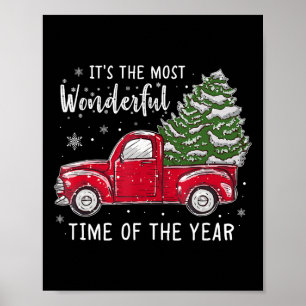 Its The Most Wonderful Time Of The Year Christmas Poster