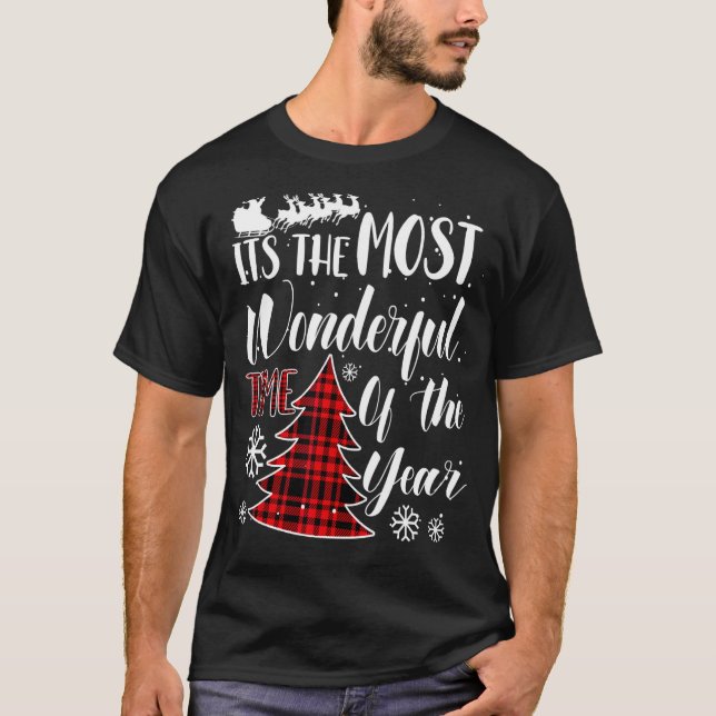 Its the most wonderful time of the year Christmas  T-Shirt (Front)