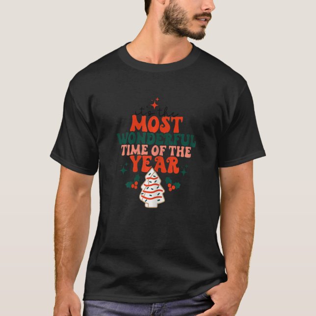 It's The Most Wonderful Time Of The Year Christmas T-Shirt (Front)