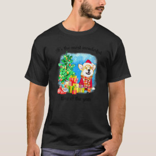 It's The Most Wonderful Time Of The Year Corgi Chr T-Shirt
