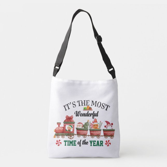 It's The Most Wonderful Time Of The Year Crossbody Bag (Back)