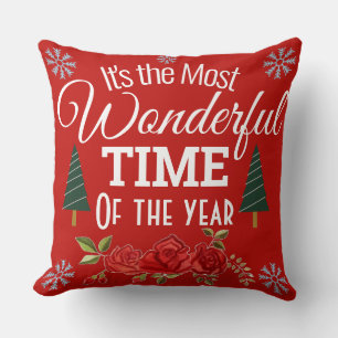 It's The Most Wonderful Time of the Year Cushion