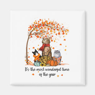 It's The Most Wonderful Time Of The Year Family Ca Magnet