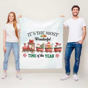 It's The Most Wonderful Time Of The Year Fleece Blanket