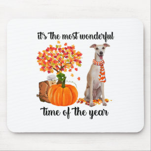 It's The Most Wonderful Time Of The Year Greyhound Mouse Pad