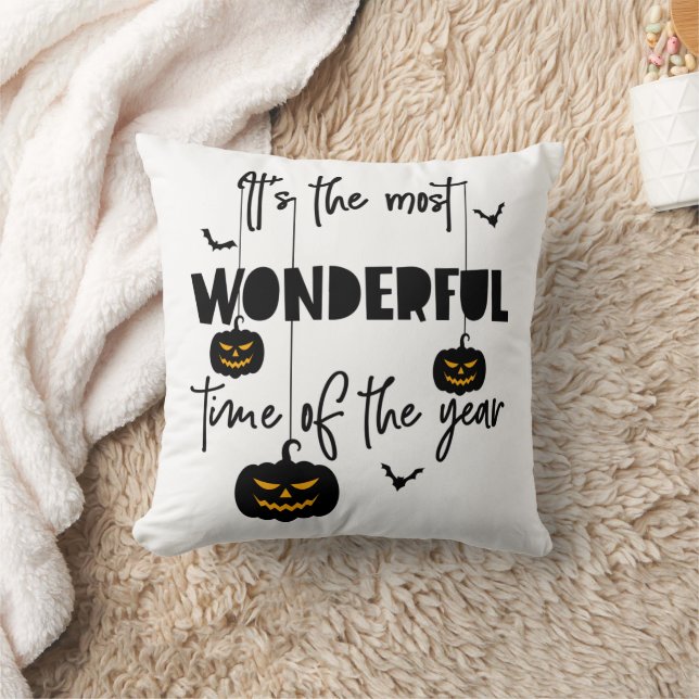 It's the Most Wonderful Time of the Year Halloween Cushion (Blanket)