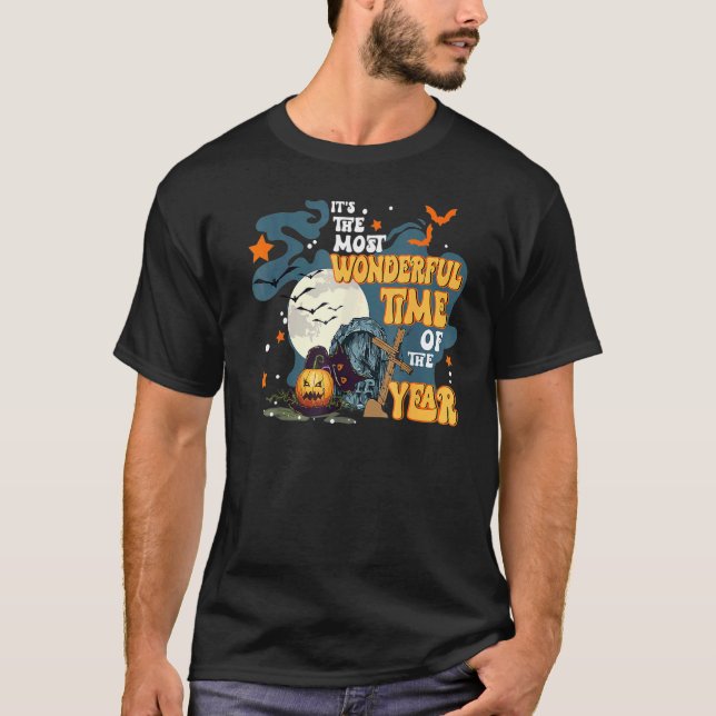 It's The Most Wonderful Time Of The Year Halloween T-Shirt (Front)