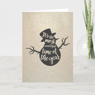 It's The Most Wonderful Time Of The Year Holiday Card