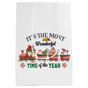 It's The Most Wonderful Time Of The Year Medium Gift Bag