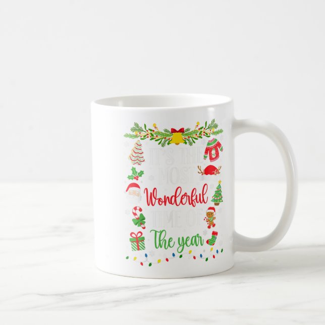 It's The Most Wonderful Time Of The Year Merry Chr Coffee Mug (Right)