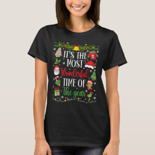 It's The Most Wonderful Time Of The Year Merry Chr T-Shirt