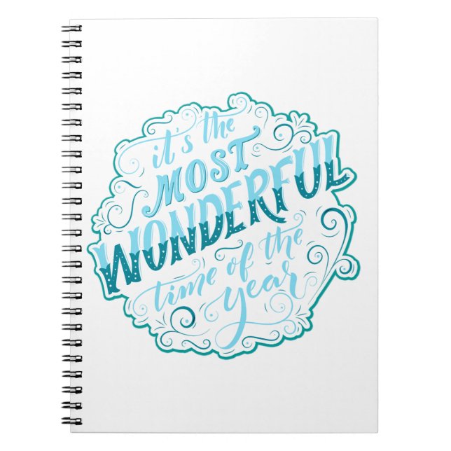 It's the Most Wonderful Time of the Year Notebook (Front)