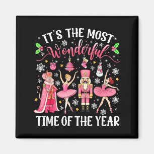 Its The Most Wonderful Time Of The Year Nutcracker Magnet