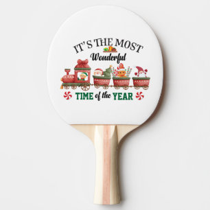 It's The Most Wonderful Time Of The Year Ping Pong Paddle