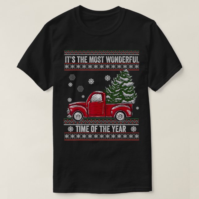 Its The Most Wonderful Time Of The Year Ugly Chris T-Shirt (Design Front)