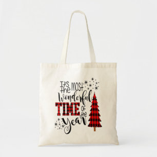 It's the Most Wonderful Time Of Year Ugly Christma Tote Bag