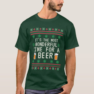 Its the Most Wonderfulime For A Beer Christmas fri T-Shirt