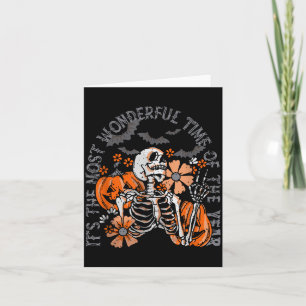 It's The Most Wonderful's Halloween Time Of The Ye Card