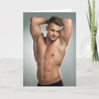 It's The Pits Hot Guy Greetings Card