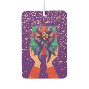 IT'S THE SEASON FOR GIVING CAR AIR FRESHENER