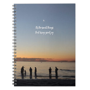 "It's The Small Things That Bring Great Joy" Notebook