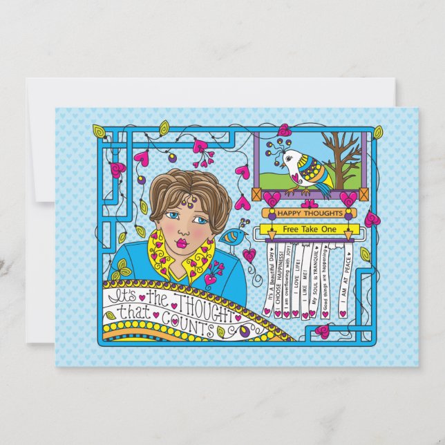 It's The Thought That Counts_Flat Card 7"x5" (Front)