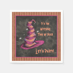 It's the Witching Time Of Year Halloween Napkin