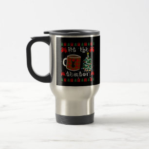 Its The X-Max Season For The Christmas Time Travel Mug