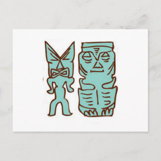 It's Tiki Time! Postcard
