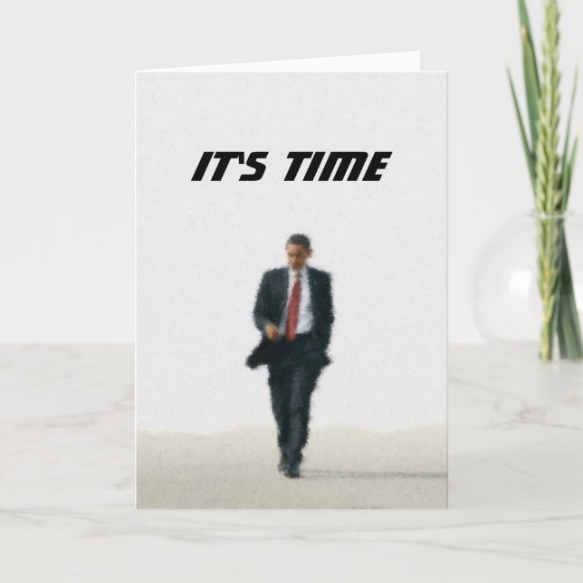 It's Time Card (Front)