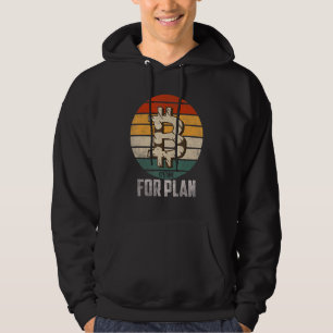 It's time for plan B Bitcoin Crypto Retro Vintage Hoodie