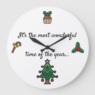 It's time! large clock