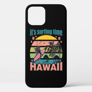 It's Time Surfing - Hawaii iPhone 12 Pro Case