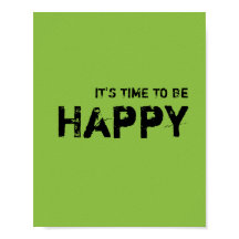 It's time to be HAPPY: