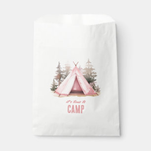 It's Time to Camp Gift Favour Bag