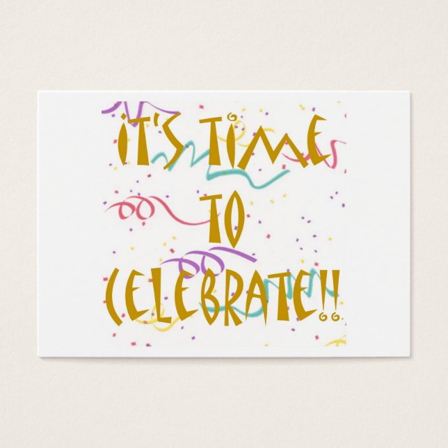 It's Time To Celebrate!! (Front)