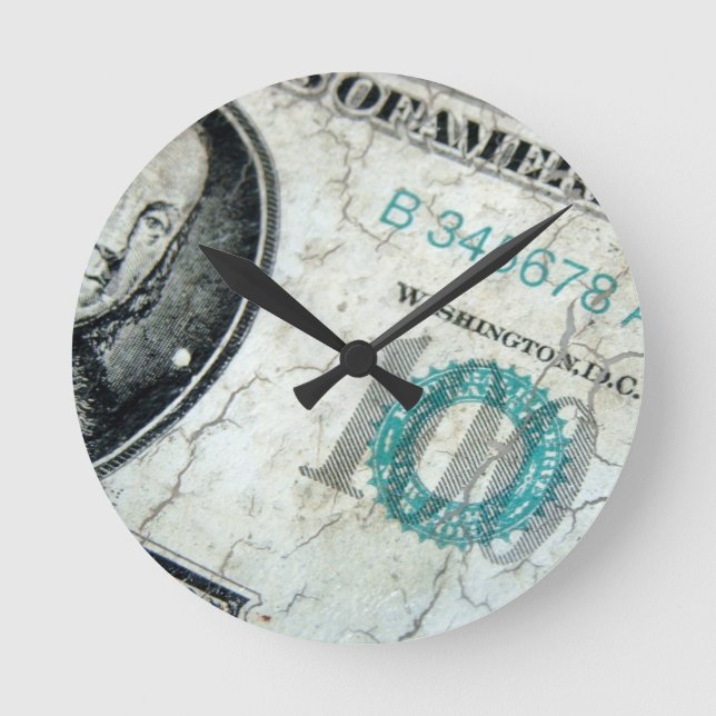 It's time to get rich clock (Front)