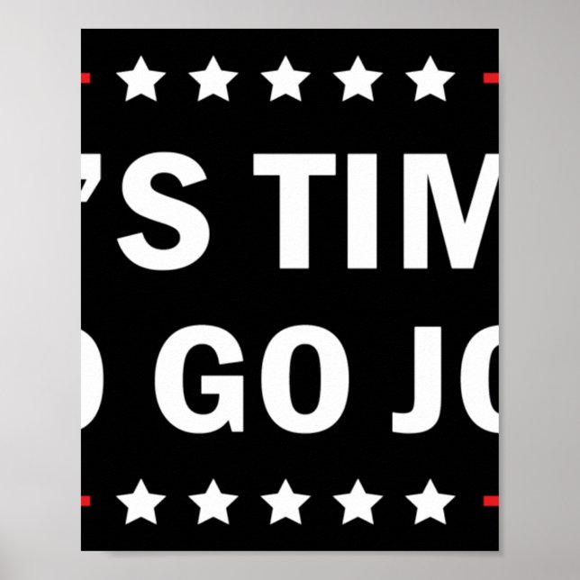 It's Time To Go Joe  Poster (Front)
