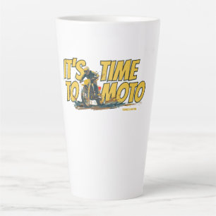 It's Time to Moto Dirt Bike Latte Mug