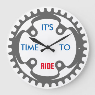 It's Time To Ride Clock