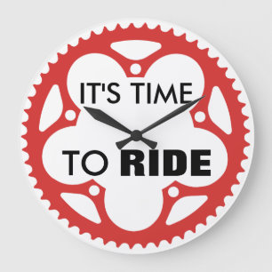 It's Time To Ride Clock