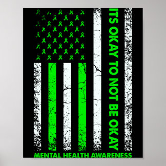 Its To Not Be Mental Health Awareness Performance Poster