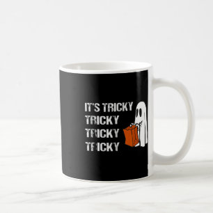 Its Tricky Ghost Boo Fun Halloween Mens  Coffee Mug