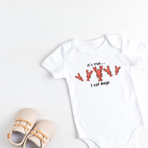 It's true I eat bugs Baby Bodysuit