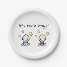 It's Twin Boys, Twin Baby Shower, Decoration, 